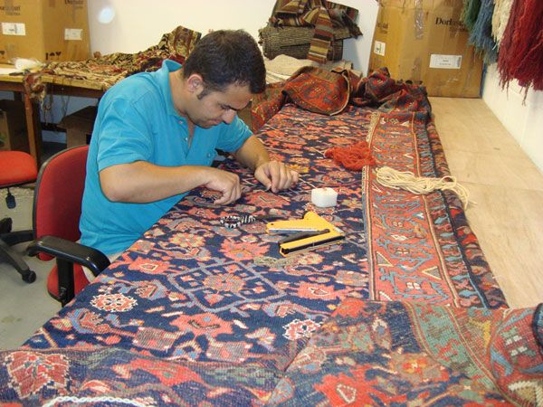 Restauração de Tapetes Persas